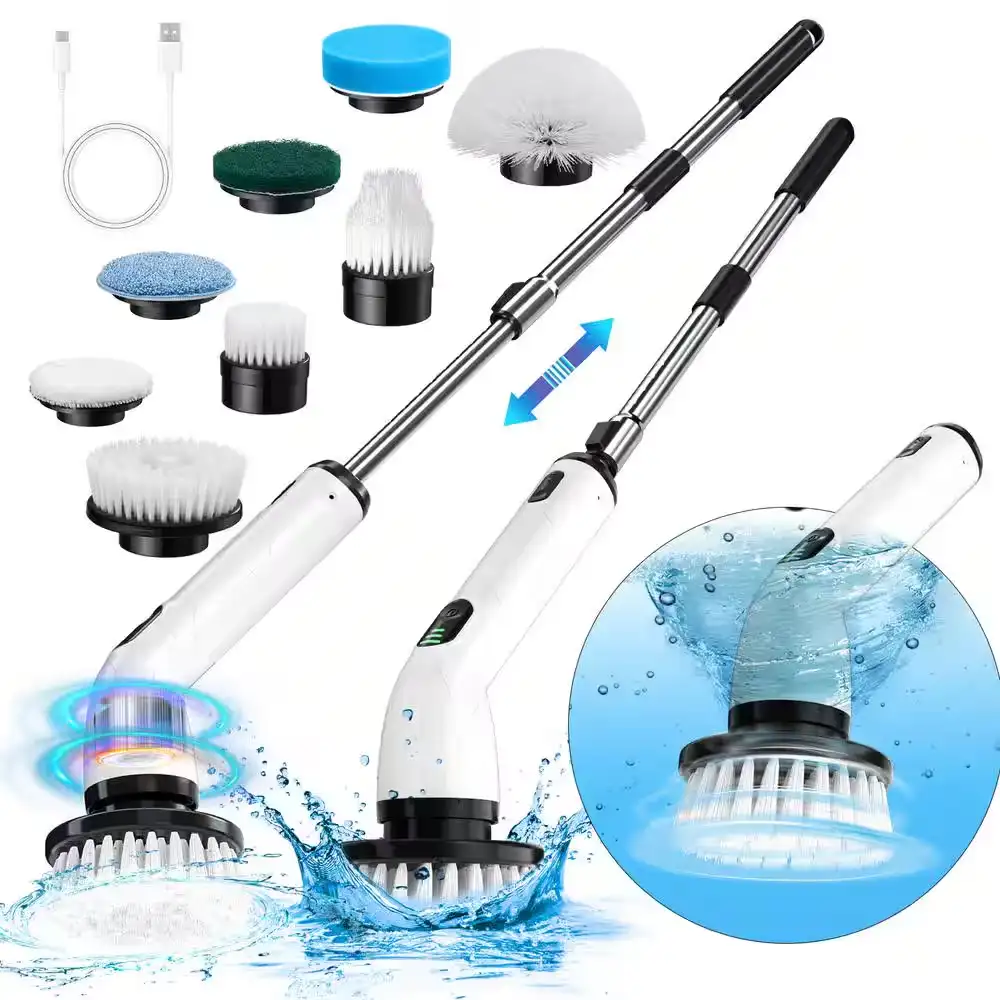 Electric Spin Scrubber Cleaning Brush Cordless - Image 2